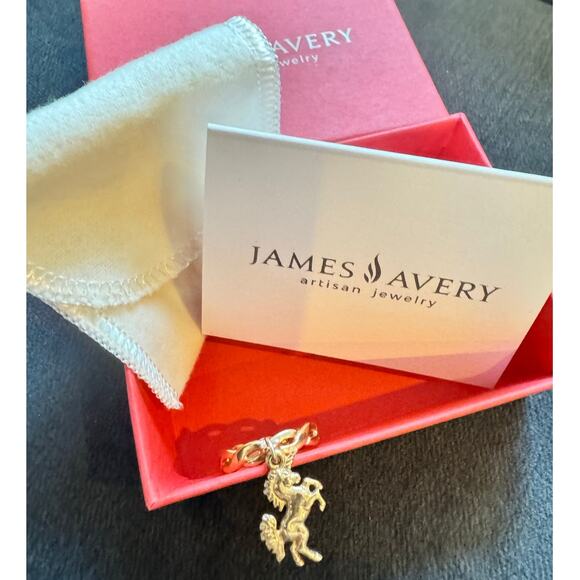 🦄 Extremely Rare James Avery 14K Gold Unicorn Dangle Ring – Twisted – Size 6 🦄 - Picture 5 of 8